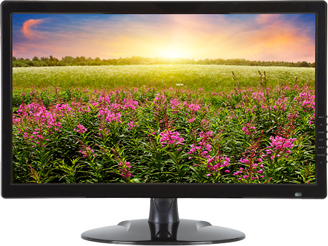 SF-MNT22-4N1  |  SAFIRE  -  Monitor Led de 22"  |  VGA - HDMI - BNC - AUDIO