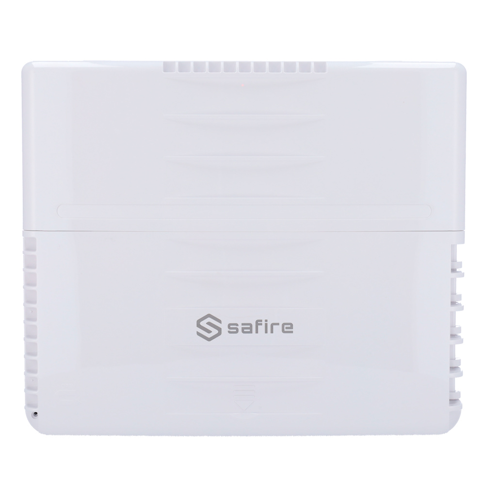 SF-SW1208HIPOE-GF-120-OUT | SAFIRE - Switch PoE de exterior | 6 puertos PoE+ 30W RJ45 10/100/1000 Mbps | 2 Puertos Uplink SFP 10/100/1000Mbps | 120W 