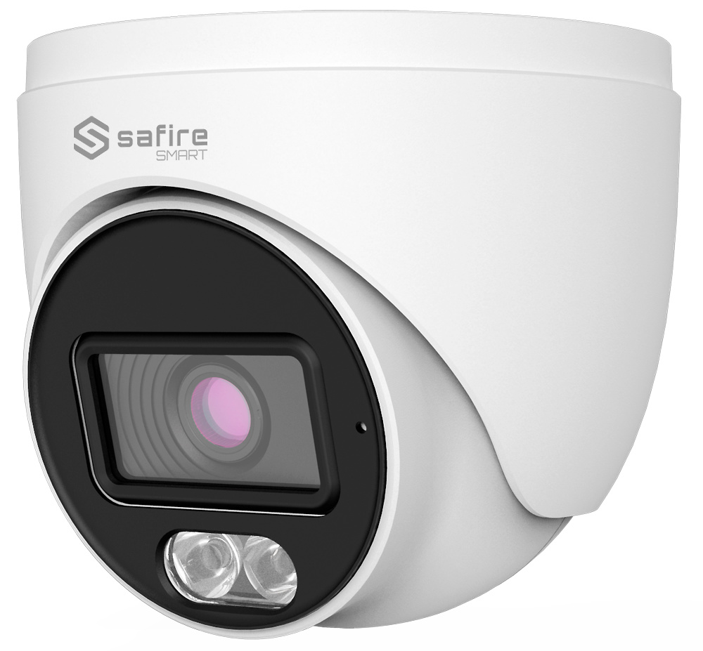 SF-T010CA-2B1   |  SAFIRE  SMART -  Cámara Domo  4 en 1 Gama B1  |  2 Mpx  | Lente 2,8 mm  |  Leds IR 20 metros