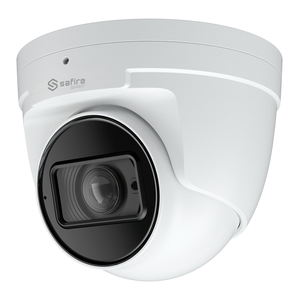 SF-T520ZS-2E1   |  SAFIRE  SMART -  Cámara Turret 4 en 1 Gama E1  |  2 Mpx  |  Lente motorizada  |  Leds IR 50 metros