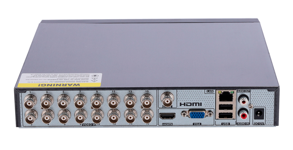 SF-XVR3116-HG | SAFIRE SMART - Grabador XVR 5 en 1 Serie 6 | 16 Canales BNC + 2 canales IP 