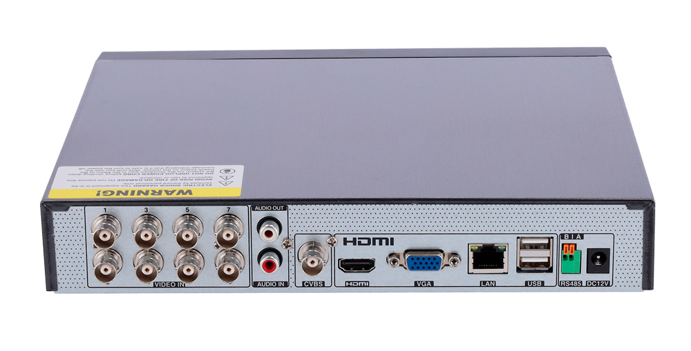 SF-XVR6108-HQ | SAFIRE SMART - Grabador XVR 5 en 1 Serie 6 | 8 Canales BNC + 4 canales IP 