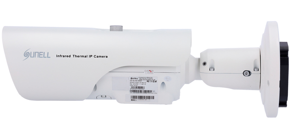 SN-TPC4203KT-F25-NE | SUNELL - Cámara Térmica IP tipo Bullet | Sensor térmico 400x300 VOx | Lente 25 mm 