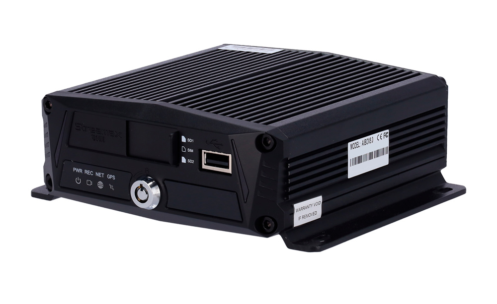 ST-AIBOX5-GPS  |  STREAMAX  -  Videograbador AIBOX 5.0 4CH AHD + 2CH IP  |  Resolución max. 1080P  |  Slot para tarjeta SIM 4G