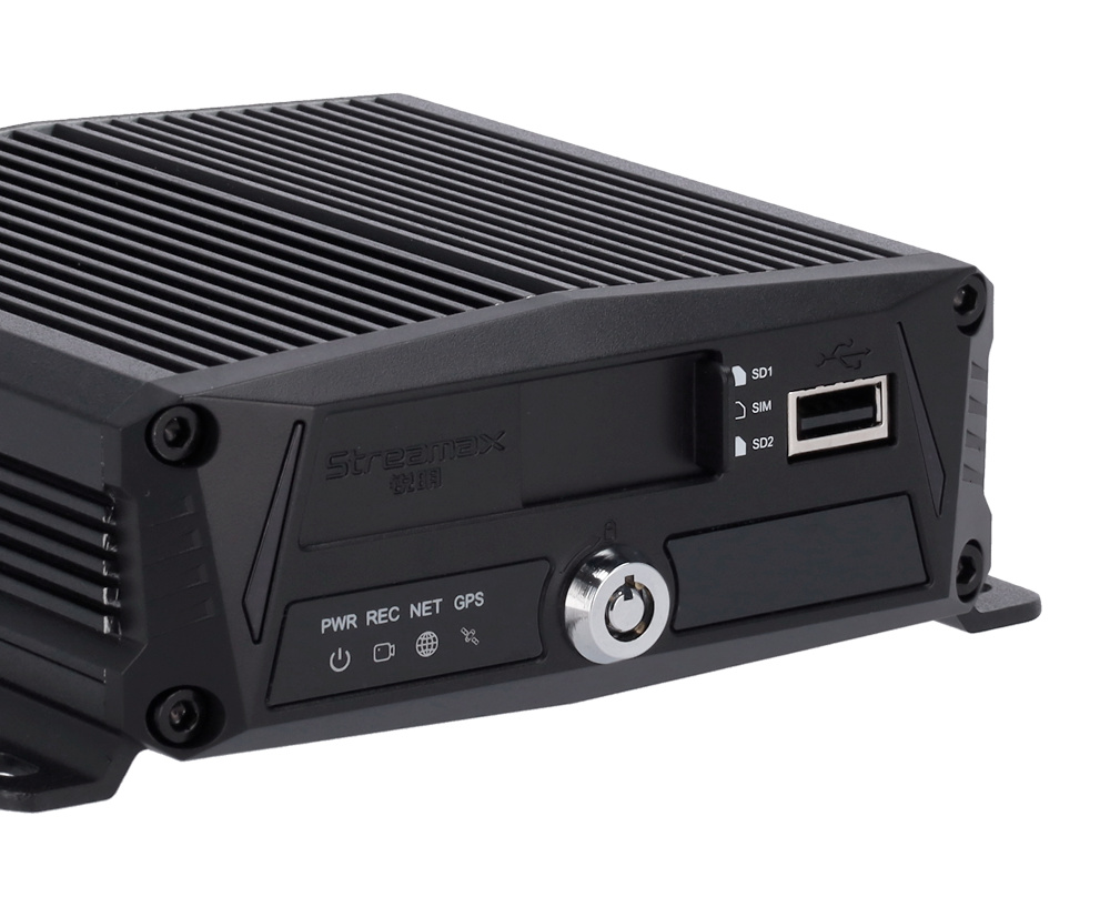ST-AIBOX5-GPS | STREAMAX - Videograbador AIBOX 5.0 4CH AHD + 2CH IP | Resolución max. 1080P | Slot para tarjeta SIM 4G 