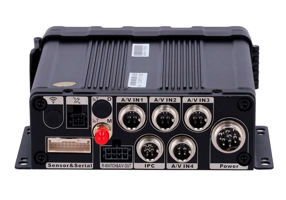 ST-M1N-MDVR | STREAMAX - Videograbador 4CH AHD + 1CH IP | Resolución max. 1080P | Posicionamiento | GPS Comunicación 4G y WiFi 