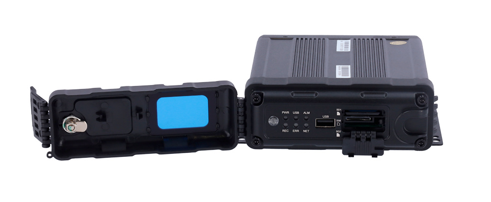 ST-M1N-MDVR | STREAMAX - Videograbador 4CH AHD + 1CH IP | Resolución max. 1080P | Posicionamiento | GPS Comunicación 4G y WiFi 