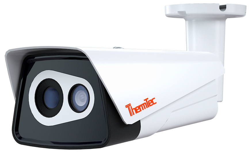 THERMTEC-HM307  | THERMTEC  -  Cámara térmica Dual IP  |  384x288 VOx - Lente térmica de 7 mm  |  Lente Visible  6 mm