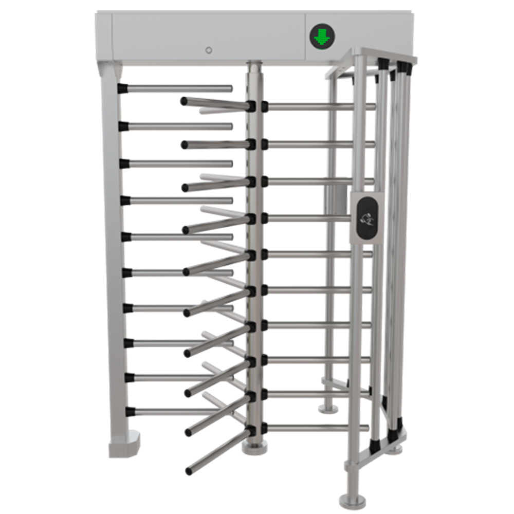 TS-FHT965 - Torno de acceso bidireccional | 10 brazos rotativos | Dimensiones de paso 600 mm | Fuerza regulable 