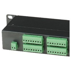 Transceptor Pasivo 16 puertos video - 1 datos - Rack 19