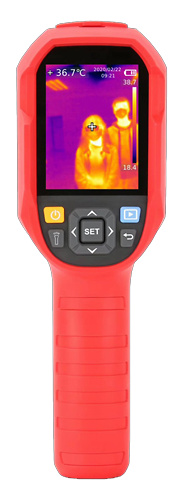 UNI-T Cámara térmica UTi89 Pro Cámara térmica 80x60 Resolución IR Cámara  infrarroja de imágenes térmicas de mano 4800 píxeles 9Hz frecuencia de