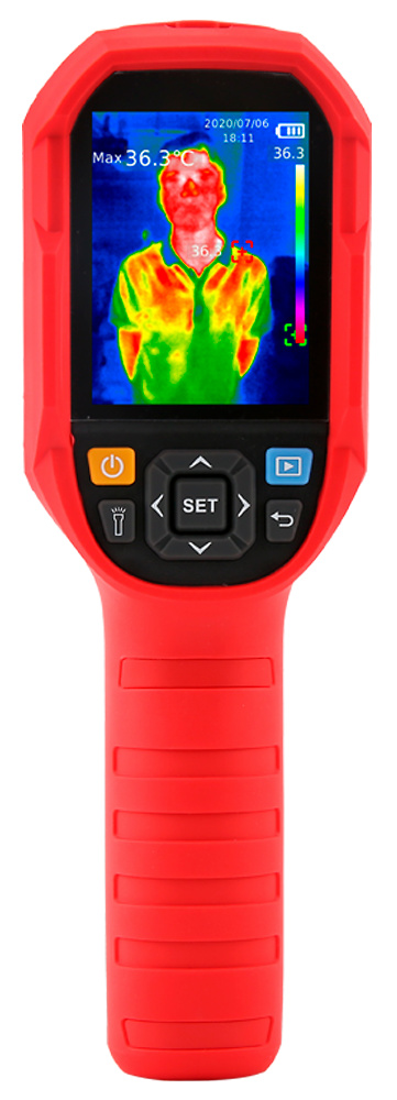 UTi220K | UNI-T - Cámara Termográfica portátil | Medición y Control de temperatura corporal a tiempo real | Resolución 200x150 | Precisión ±0.5ºC 