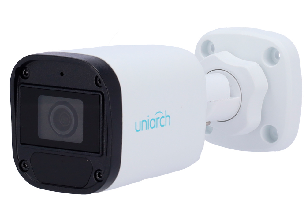 UV-IPC-B124-APF28K  |  UNIARCH   -  Cámara IP Bullet  |  4 Mpx  |  Lente Fija 2,8 mm   |  Leds IR 30 metros  |  Micrófono integrado