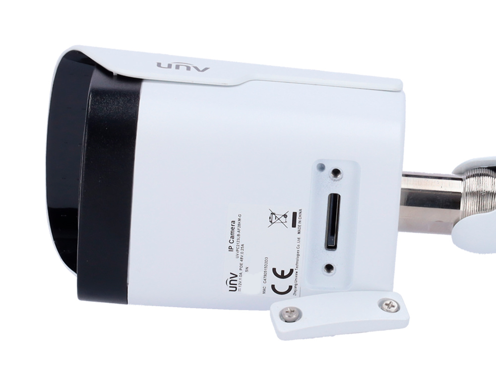 UV-IPC2122LB-ADF28KM-G | UNIVIEW - Cámara IP Bullet | 2 Mpx | Lente fija 2,8 mm | Leds IR 30 metros | Micrófono integrado 