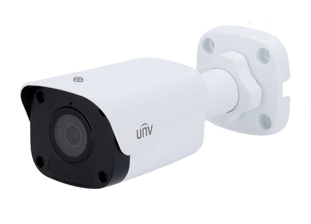 UV-IPC2122LB-ADF28KM-G  |  UNIVIEW   -  Cámara IP Bullet  |  2 Mpx  |  Lente fija 2,8 mm  |  Leds IR 30 metros  |  Micrófono integrado