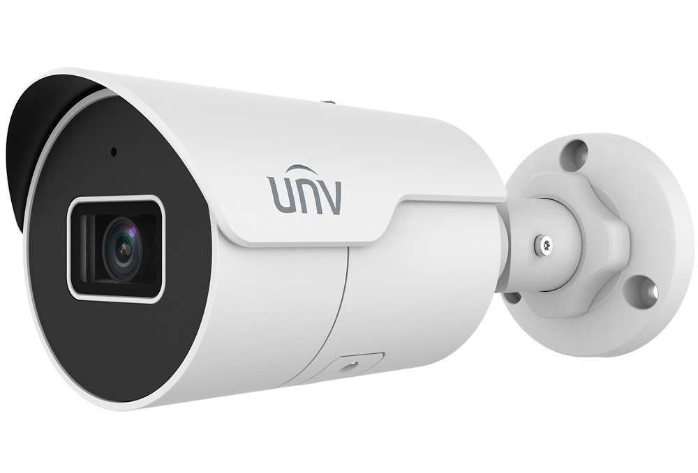 UV-IPC2124LE-ADF28KM-G  |  UNIVIEW   -  Cámara IP Bullet   |  4 Mpx  |  Lente fija 2,8 mm  |  Leds IR 50 metros 