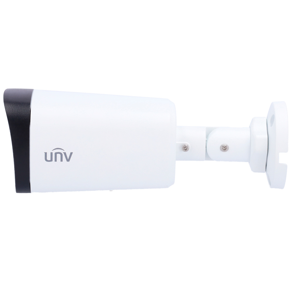 UV-IPC2314SB-ADF40KM-I0 | UNIVIEW - Cámara IP Bullet | 4 Mpx | Lente fija 4 mm | Leds IR 80 metros | Micrófono integrado 