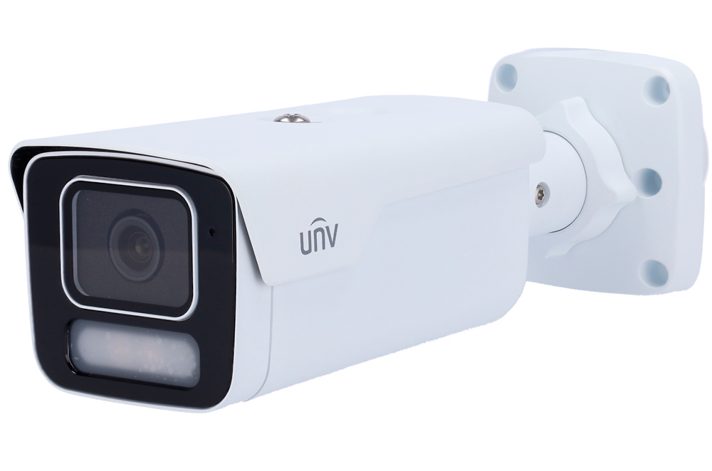 UV-IPC2B14SE-ADF40K-WP-I1  |  UNIVIEW   -  Cámara IP Bullet  |  4 Mpx  |  Lente fija 4 mm  |  Luz blanca Alcance 40 metros  |  Micrófono integrado  |  Micrófono integrado