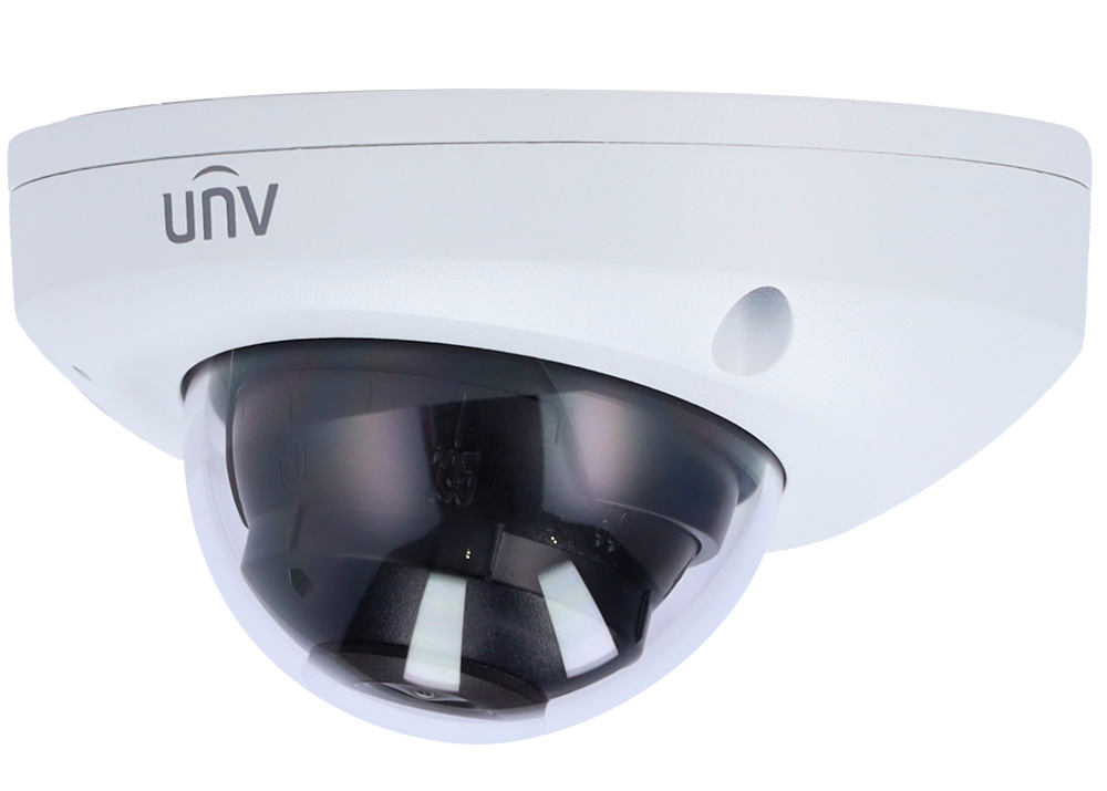 UV-IPC312SB-ADF28K-I0  |  UNIVIEW   -  Cámara IP Domo  |  2 Mpx  |  Lente 2.8 mm | Leds IR  30 metros | Micrófono integrado