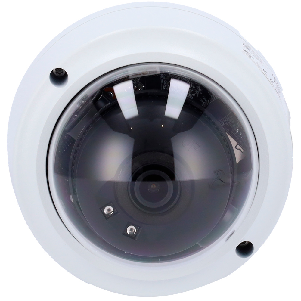 uniview-uv-ipc328ss-detalle-lente Detalle de la lente fija de 4 mm de la cámara IP Uniview UV-IPC328SS-ADF40K-I1, ideal para captar imágenes de alta definición incluso con baja luminosidad, gracias a la tecnología Light Hunter