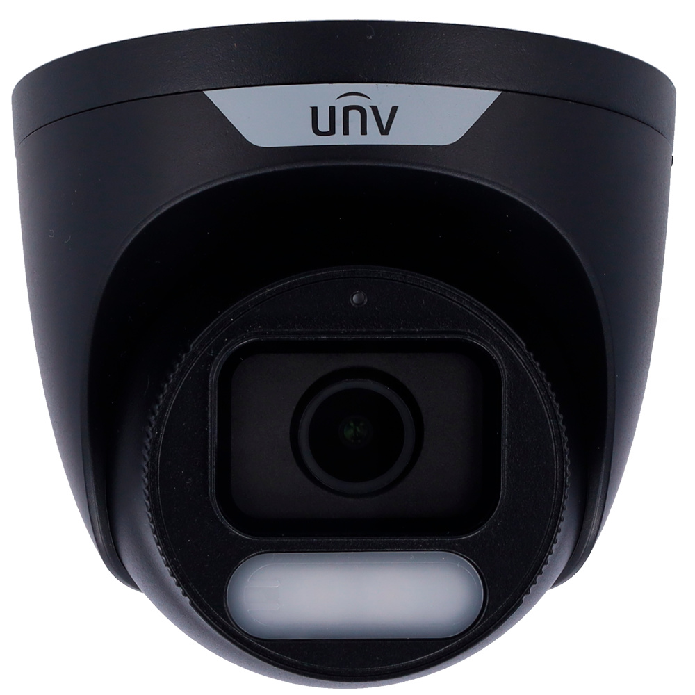 Cámara Domo Uniview Equipada con lente de 2.8 mm, detección de intrusión, PoE, WDR 120 dB y protección IP67, la Cámara Turret IP Uniview proporciona seguridad en interiores y exteriores