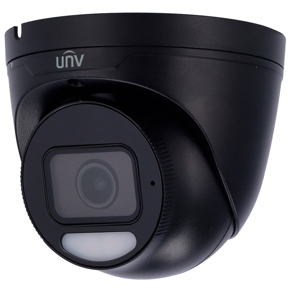 UV-IPC3634SE-ADF28K-WP-I1-BLACK  |  UNIVIEW   -  Cámara IP Domo |  4 Mpx  |  Lente 2.8 mm | Ranura para microSD  |  Color Hunter | SIP con Color Retrieval