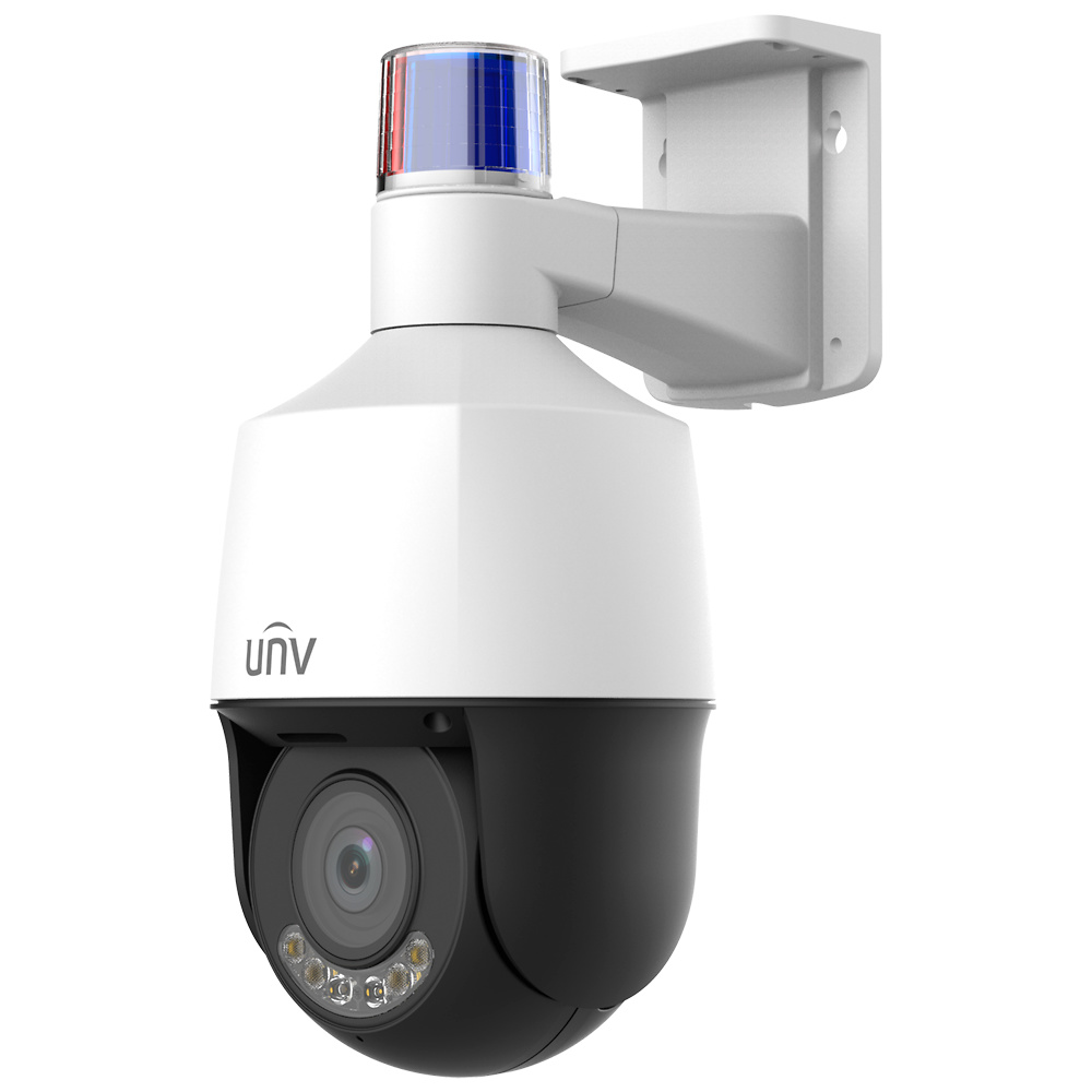 UV-IPC6324LWH-AX5C-VG2  |  UNIVIEW   -  Cámara IP Domo PTZ  |  4 Mpx  |  Lente 2,7-13,5mm (5X) AF  |  Leds IR blancos 40 metros  |  Micrófono  y Altavoz Integrados