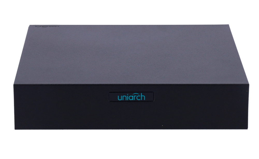 UV-NVR-106S3 | UNIARCH - Grabador NVR de 4 canales IP | 64 Mbps | Resolución Max. 6 Mpx 