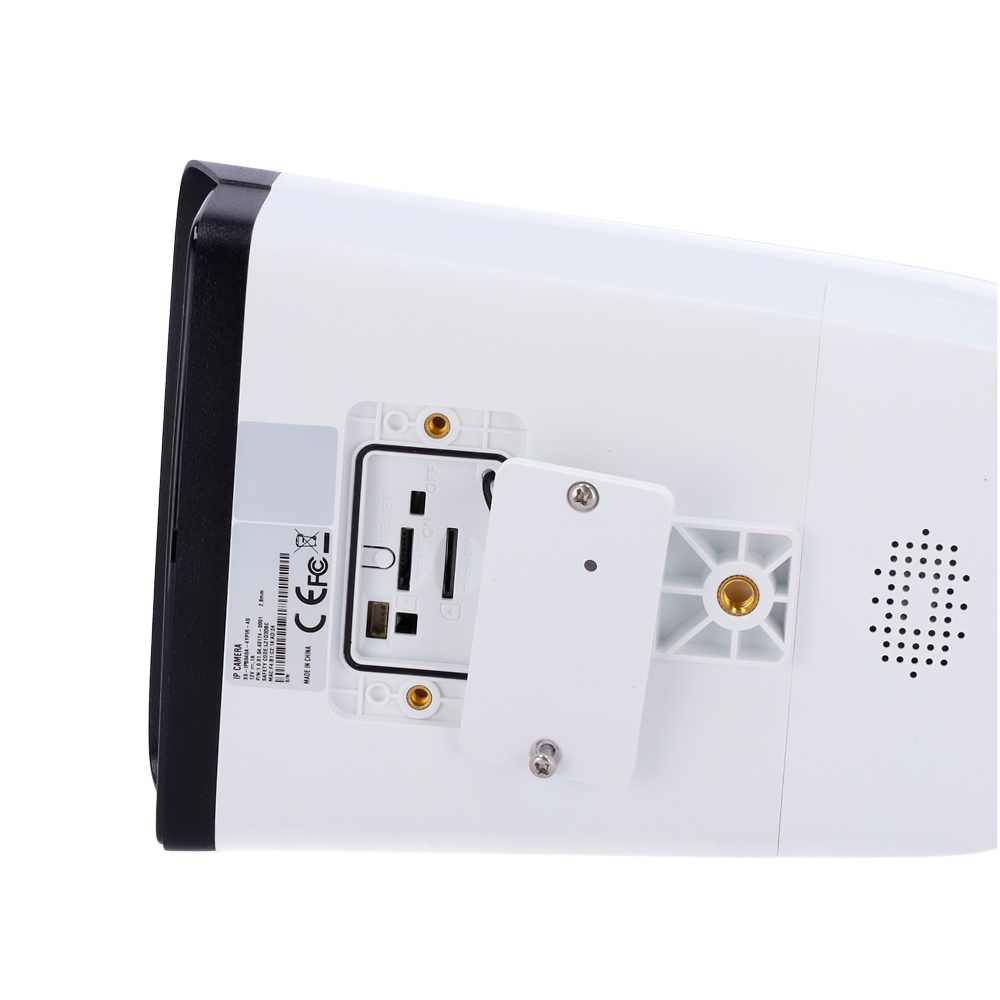 XS-IPB040A-4YPIR-4G | X-SECURITY - Cámara IP compacta | 4 Mpx | Lente 2.8 mm | Leds IR 50 metros | Sensor PIR integrado | Micrófono y Altavoz integrados | Módulo 4G integrado 