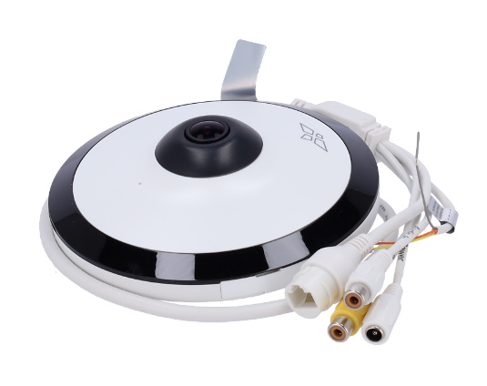 XS-IPD360A-5U-AI | DAHUA - Cámara IP fisheye | 5 Mpx | Audio bidireccional | Micrófono integrado | Detección inteligente (IVS) 