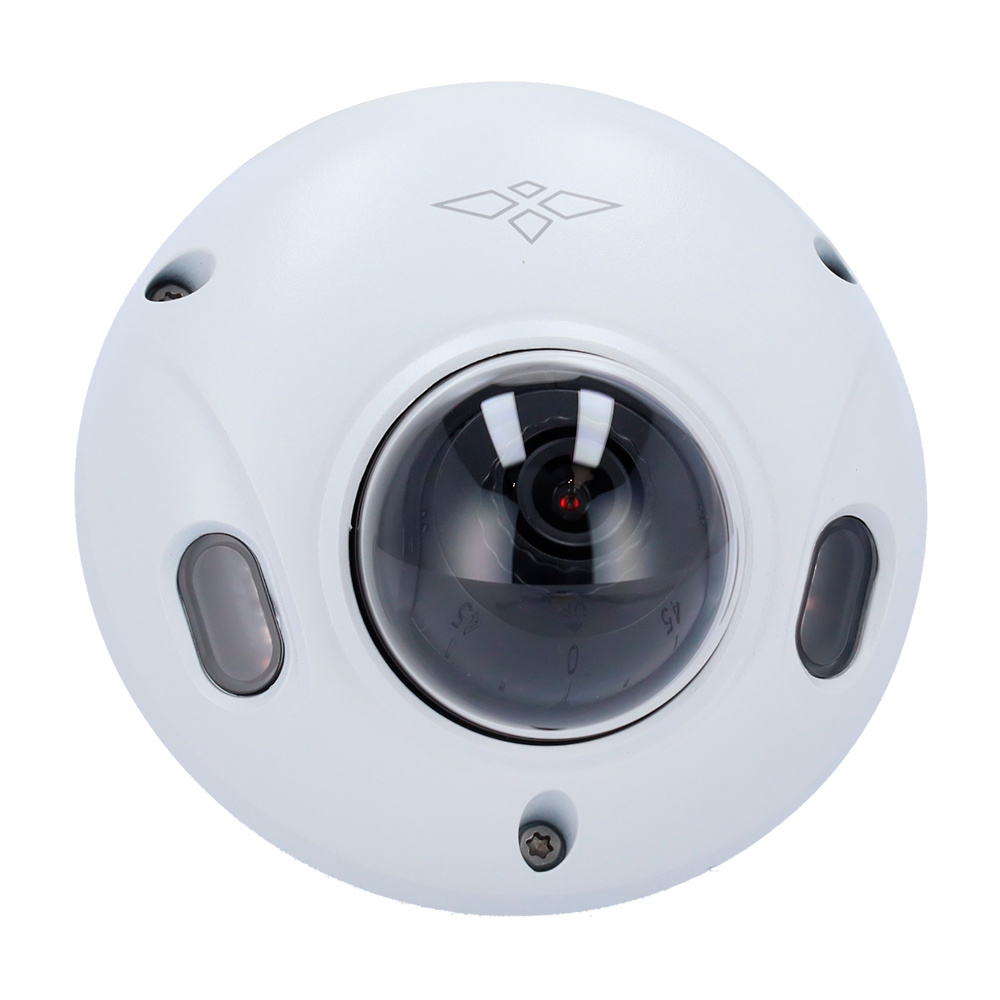 XS-IPD842SWA-4P-AI | X-SECURITY - Cámara IP WizSense AI | Lente 2.8 mm | 4 Mpx | Leds IR 30 metros | Micrófono integrado 