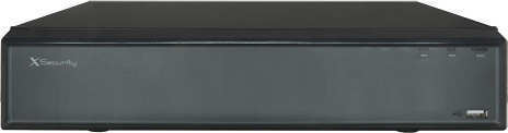 XS-NVR2108-S3  |  X-SECURITY  -  Grabador NVR para 8 canales IP  |  Onvif  |  80 Mbps 