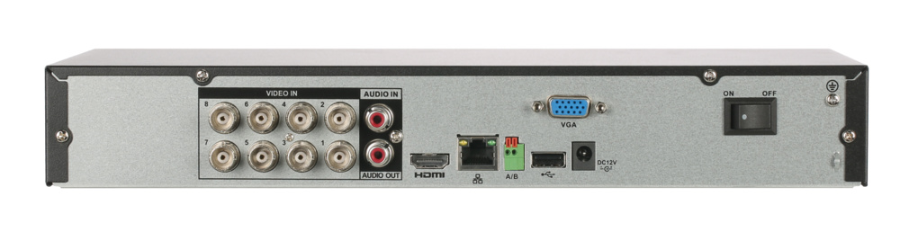 XVR5108H-I3 | DAHUA - Grabador XVR 5 en 1 | 8 canales BNC + 4 canales IP | Detección facial | Detección Perimetral | SMD PLUS 8 Canales 