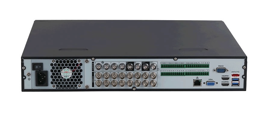 XVR5416L-4KL-I3 | DAHUA - XVR 5 en 1 | 16 Canales de video BNC + 16 Canales IP | Protección Perimetral | SMD Plus | Reconocimiento facial | 4K 