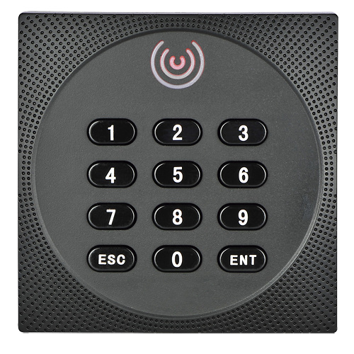 ZK-KR612D  | ZKTeco  -  Lector de accesos para controladora  |  Acceso por tarjeta MF y/o contraseña