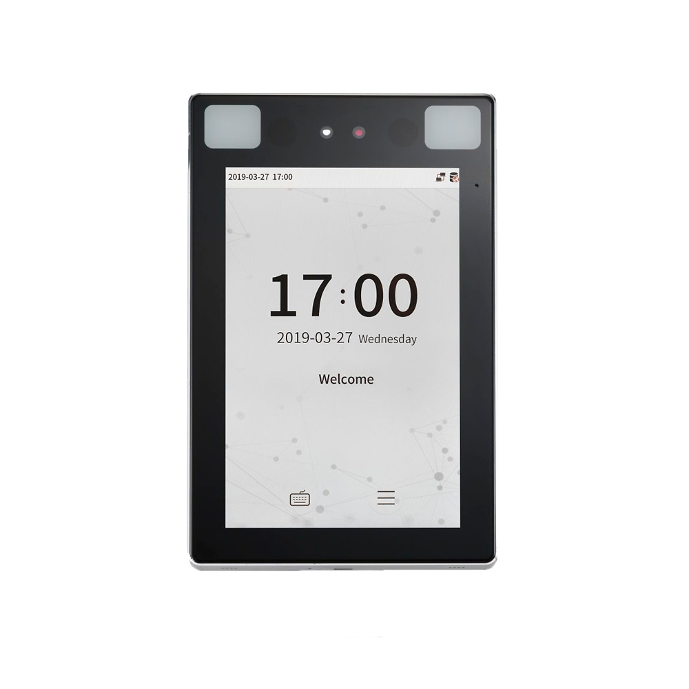 zk-proface-x-p-lector-biometrico-exterior Lector robusto con controladora integrada y comunicación TCP/IP, RS485 y Wiegand. Integración fácil con software ZKBioCV, ZKBioTime o GoTime Cloud. Diseño antivandálico IK04 y protección IP68
