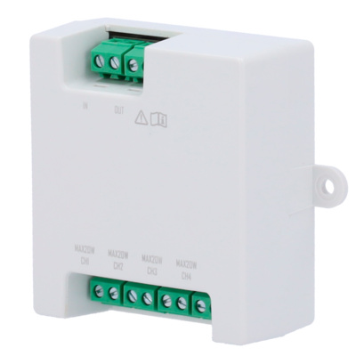 DS-KAD7061EY  |  HIKVISION  -  Distribuidor A 2 hilos HD para Video porteros |  4 canales de 2 hilos HD  |  Alimenta hasta 4 monitores de 2 hilos HD