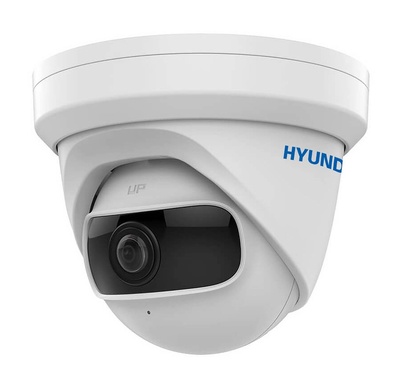 HYU-1033   |  HYUNDAI  -  Cámara IP tipo domo  |  4 Mpx  |  Lente fija 1,68 mm  |  Smart IR 10 metros