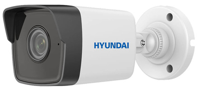 HYU-408N  |  HYUNDAI  -  Cámara IP Bullet  |  4 Megapixel  |  Lente fija Gran angular  |  Leds IR 30 metros