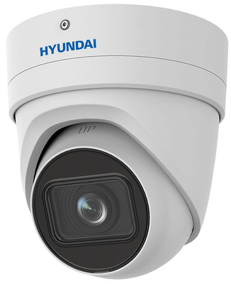 HYU-894  |  HYUNDAI  -  Cámara domo IP | 8 Megapixel  |  Lente motorizada  |  Leds IR  40 metros  |  Audio  |  Alarmas