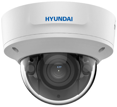 HYU-964  |  HYUNDAI  -  Cámara domo IP  AISENSE  |  4 Megapixel  |  Lente  motorizada |  Leds IR 40 metros  |  Protección Perimetral y Detección Facial  |  Entrada/Salida de Audio y  Alarma