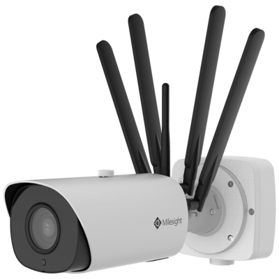 MS-C2966-X12RGOPC  |  MILESIGHT  -  Cámara  IP  5G  |  2 Mpx  |  Lente motorizada  |  Leds IR 180 metros