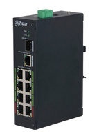 DH-LR2110-8ET-120-V2  |  DAHUA  -  Switch  L2   |  8  ePoE  -  10/100Mbps  |  1 puerto RJ45 Uplink Gigabit  |        de 8 puertos ePoE  |  100Mbps + 2 puertos combo Gigabit  |  1 puerto SFP Gigabit  |  120W