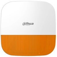 DHI-ARA13-W2(868) orange |  DAHUA  -   Sirena  vía radio de Exterior|  Grado 2  |  110 dB  |  Incorpora medición de Temperatura  |  Sonidos de Incendio, alarma médica, intrusión, pánico y más