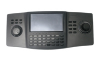 DS-1100KI(B)   |  HIKVISION  -   Teclado de control para cámaras IP  PTZ  |  Doble interfaz: directo o red