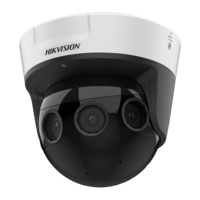 DS-2CD6944G0-IHS(2.8mm)(C)   |  HIKVISION  -  Cámara Panorámica IP   |  16 Mpx  |  Lente fija 2,8mm  | Leds IR  20 metros  |  PanoVu: Visión panorámica 180º