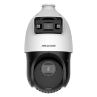 DS-2SE4C415MWG-E(14F0) |  HIKVISION  -  Domo motorizado IP Gama PRO |  4 Mpx  |  Zoom 15x  |  Doble Lente (Panorámica 4Mpx + PTZ 4Mpx)  |   Leds IR 100 metros