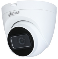 HAC-HDW1200TQP-A-POC-0280B-S5  |  DAHUA  -   Cámara domo 4 en 1  |  2 Megapixel  |  Lente fija Gran Angular  |  Smart IR 40 metros  |  Micrófono integrado  |  Alimentación PoC (solo CVI)