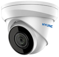 HYU-922   |  HYUNDAI  -  Cámara IP tipo domo  |  2 Megapixel  |  Óptica fija Gran Angular  |  Smart IR 30 metros