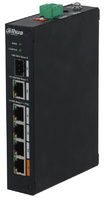 PFS3106-4ET-60-V2  |  DAHUA  -    Switch  PoE de 4 puertos |  Carril DIN  |  100Mbps + 2 puertos combo Gigabit
